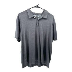 Theory‎ | Men’s XL Gray Charcoal Short Sleeve Polo Shirt